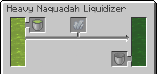 Heavy Naquadah Liquidizer GUI